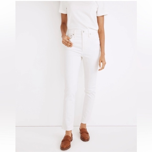 NWT Madewell The Perfect Vintage Jean White Size 32 - Picture 14 of 14